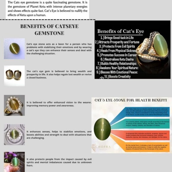 Cat’s Eye Gemstone Bracelet – Handmade w/ Purple & Green Beads for Focus & Luck - Picture 9 of 15